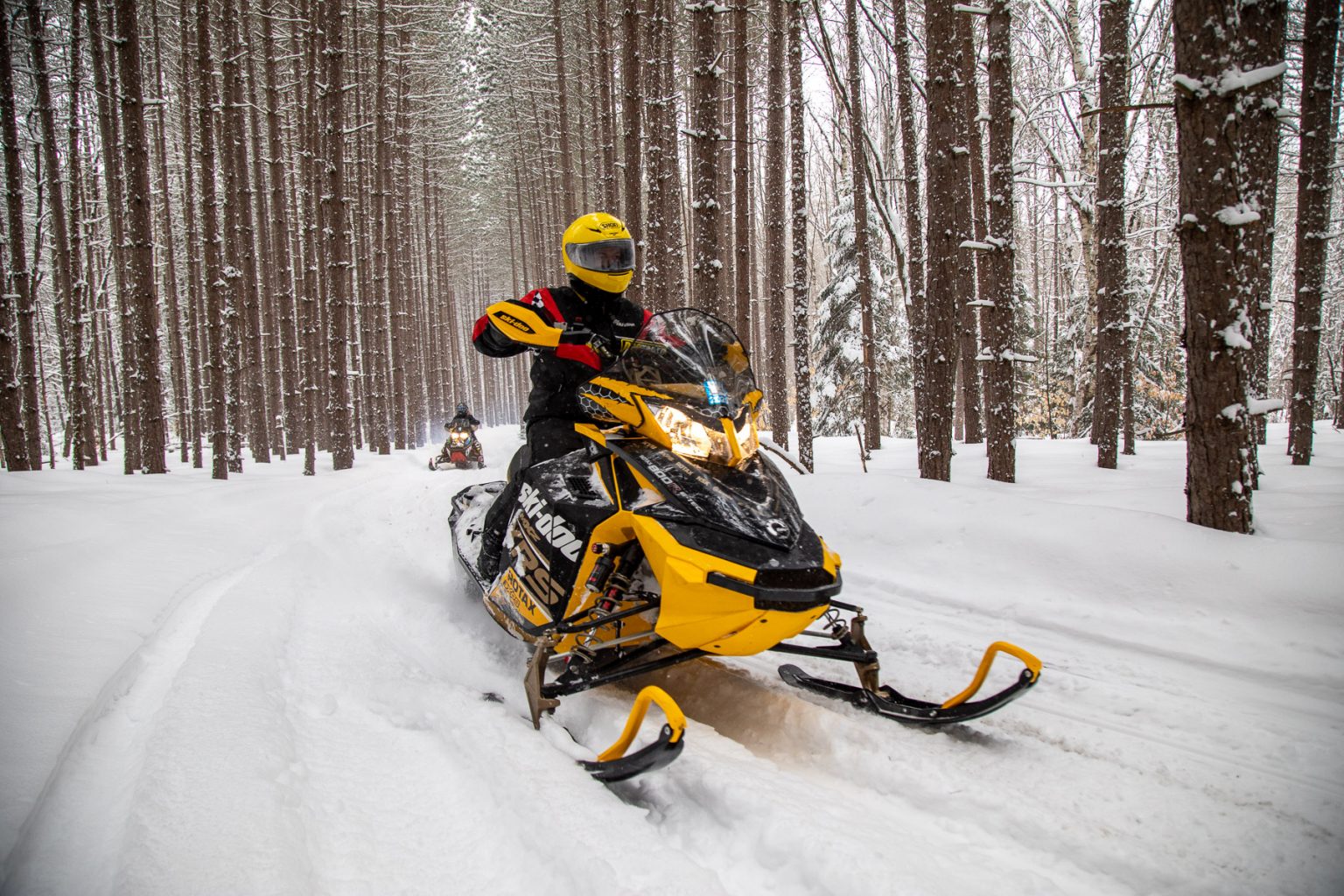 Snowmobiling Ontario’s Almaguin Highlands