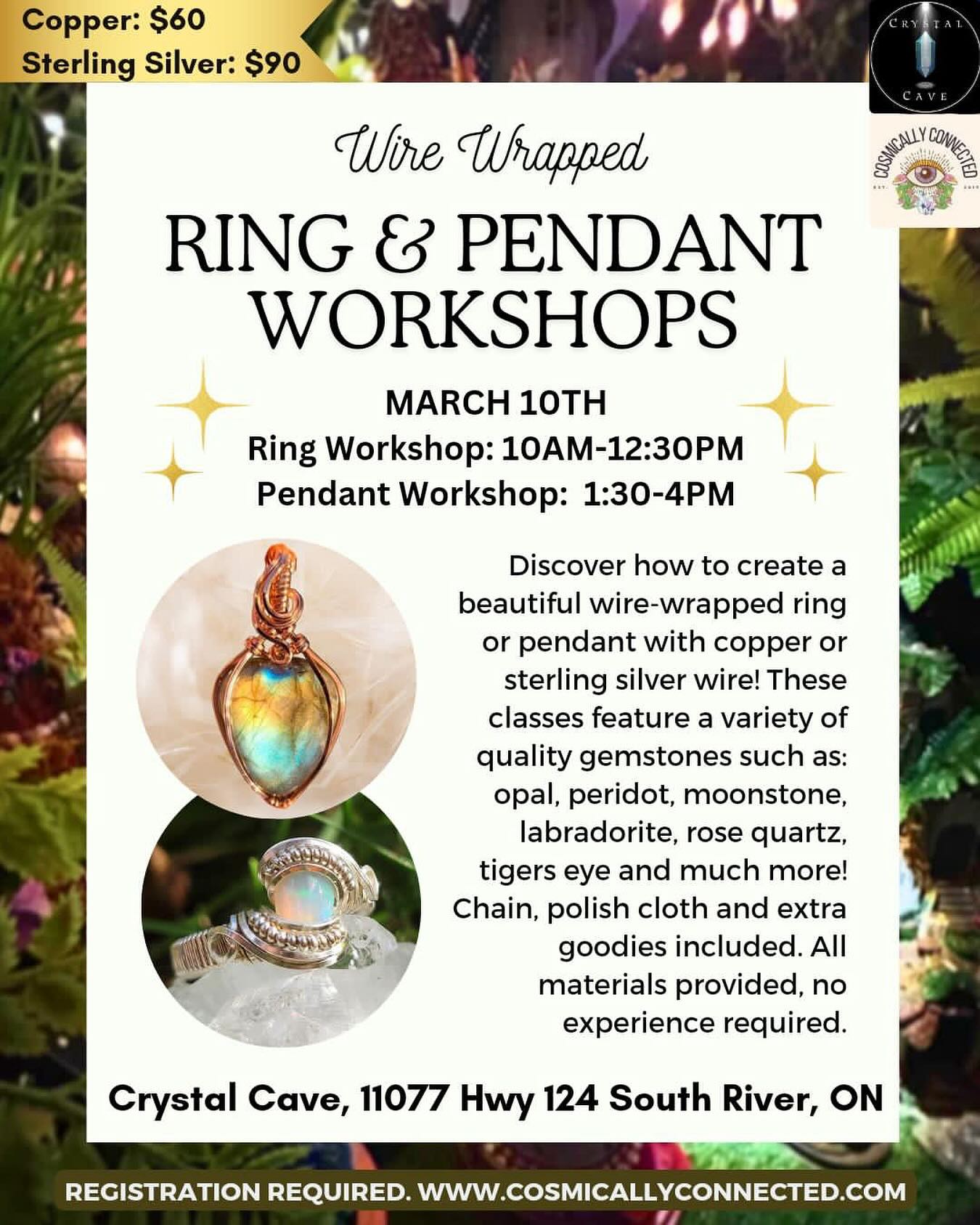 Ring and Pendant Workshop